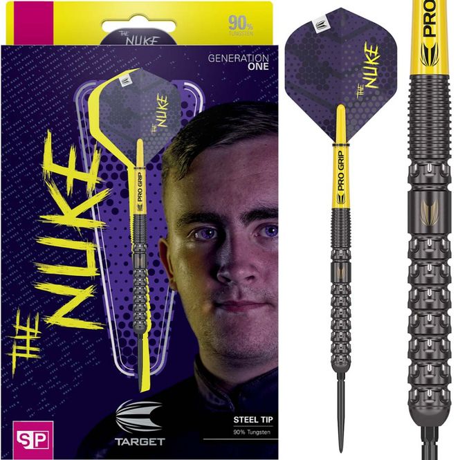 Hovedbilde Target Luke Littler 90% 23g Swiss Stålspiss