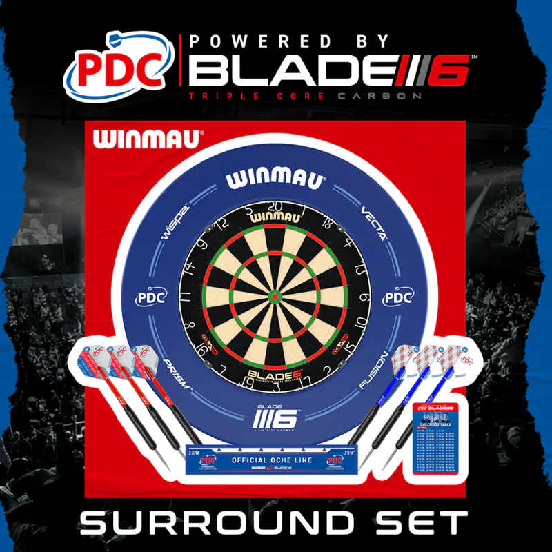 Winmau PDC Dartboard Surround set