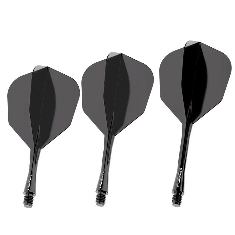 Winmau Fusion Flight & Shaft Black Medium Nr.6