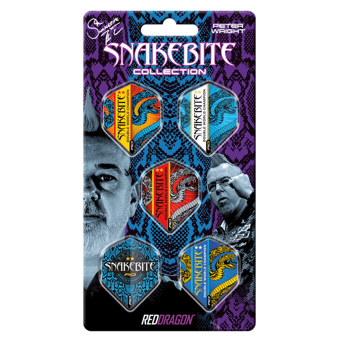 Hovedbilde Reddragon Peter Wright Dart Flights Card