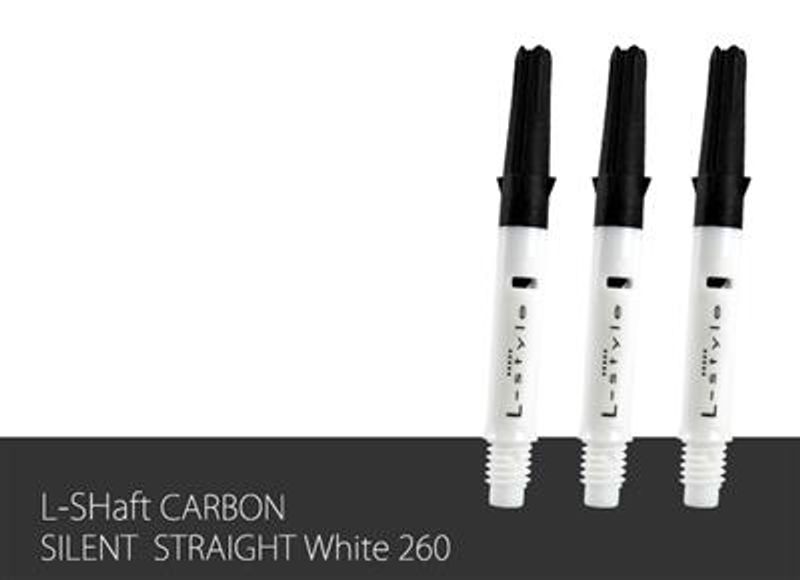 L Style Silent Carbon Straight L260 Hvite