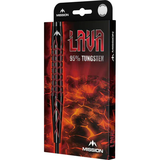 Hovedbilde Mission Lava 95%tungsten Black&Red Electro 22g